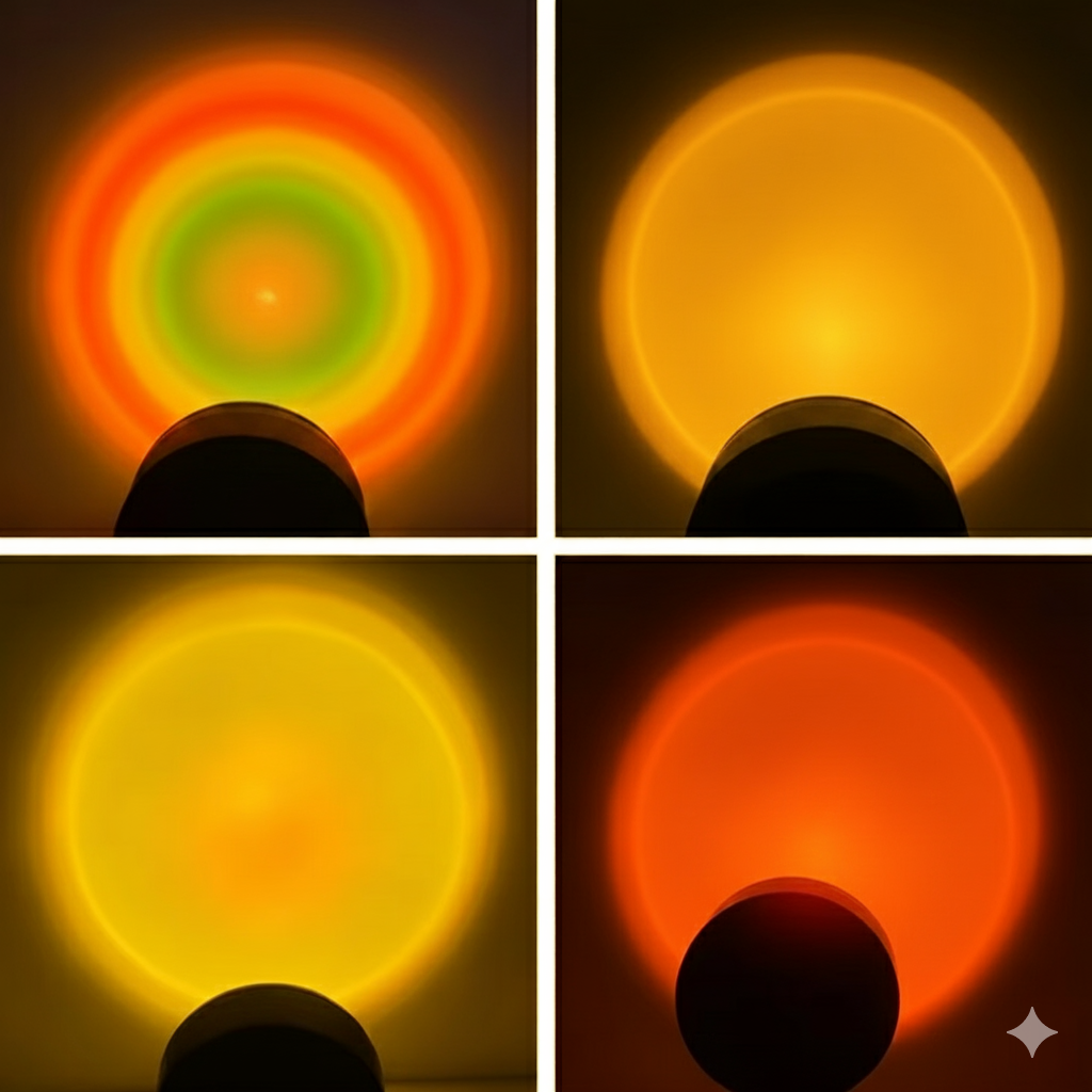 Sunset Lampe Sonnenuntergang 4 Farben 4