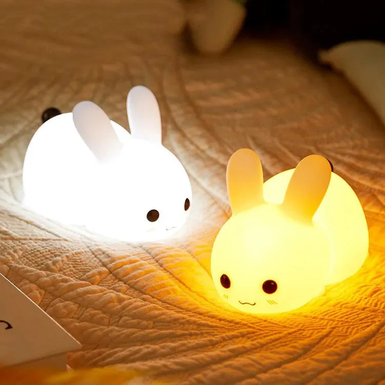 Kinder-Nachttischlampe Hase